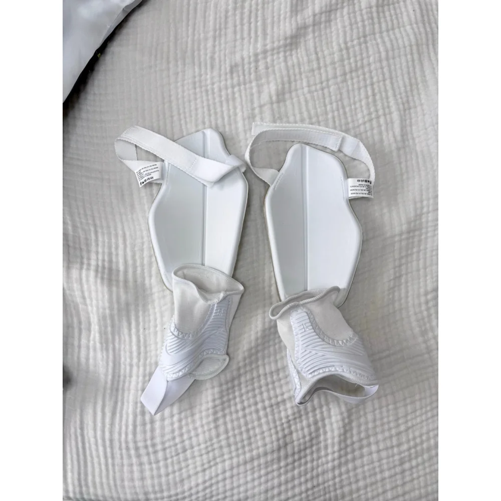 Men's Nike Protegga Flex Shin Guards White Yellow - Picture 3 of 7